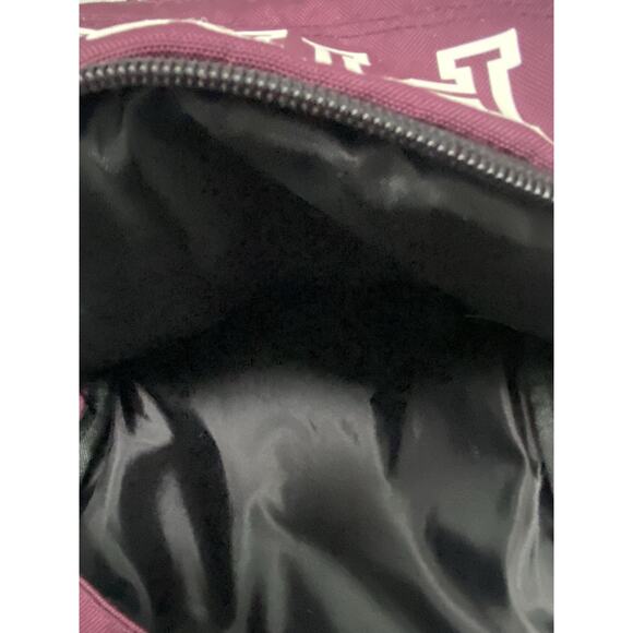 Victoria Secret Pink Lg Backpack Purple/blk - Picture 10 of 11